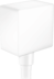 Зображення з  HANSGROHE FixFit nástěnná přípojka Čtverec se zpětnou klapkou #26455700 - matná bílá