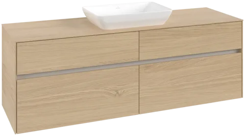 VILLEROY BOCH Toaletní skříňka Collaro, 4 výsuvy, 1600 x 548 x 500 mm, severský dub / severský dub #C12000VJ