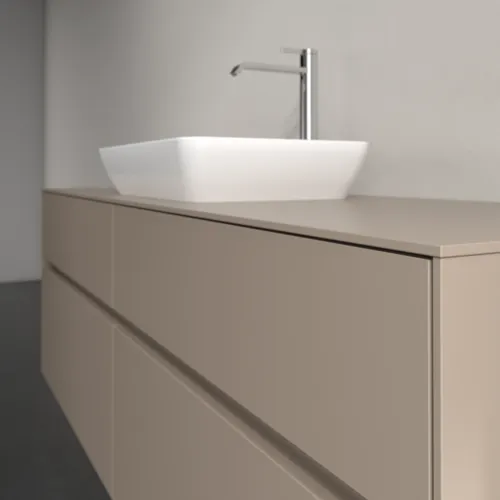 VILLEROY BOCH Toaletní skříňka Collaro, 4 výsuvy, 1600 x 548 x 500 mm, taupe / taupe #C12000VM, obrázek 5