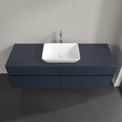 VILLEROY BOCH Toaletní skříňka Collaro, 4 výsuvy, 1600 x 548 x 500 mm, Marine Blue / Marine Blue #C12000VQ, obrázek 4
