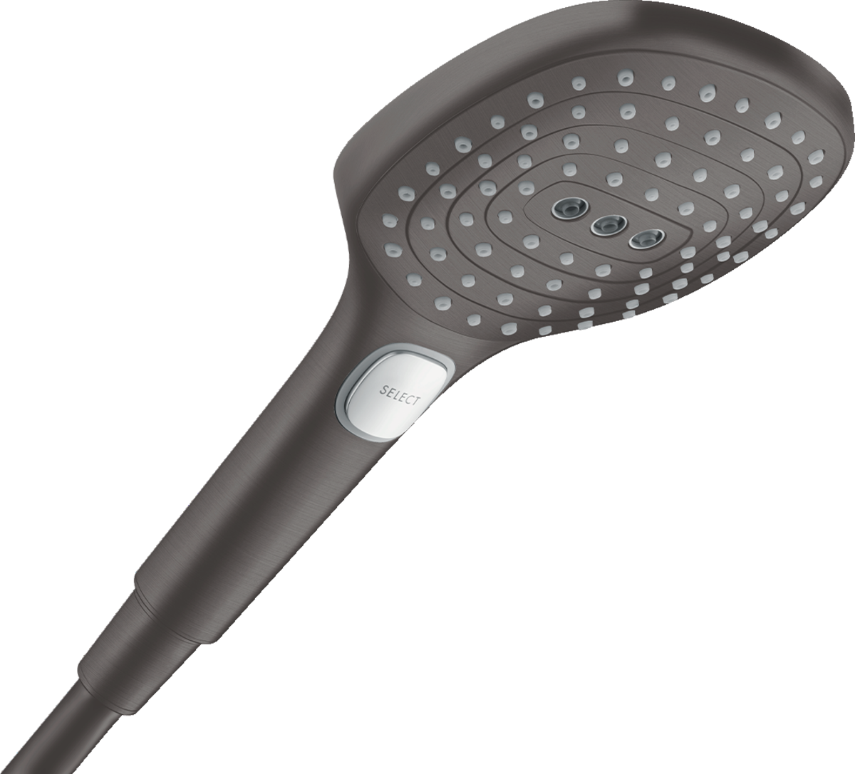 HANSGROHE Raindance Select E Ruční sprcha 120 3jet #26520340 - kartáčovaný černý chrom