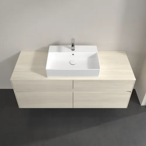 VILLEROY BOCH Toaletní skříňka Collaro, 4 výsuvy, 1400 x 548 x 500 mm, bílý dub / bílý dub #C13100AA, obrázek 4