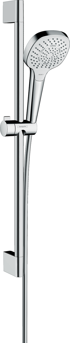 HANSGROHE Croma Select E sprchová souprava, ecosmart #26581400 - bílá/chrom