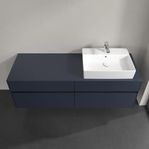 VILLEROY BOCH Toaletní skříňka Collaro, 4 výsuvy, 1600 x 548 x 500 mm, Marine Blue / Marine Blue #C13600VQ, obrázek 4