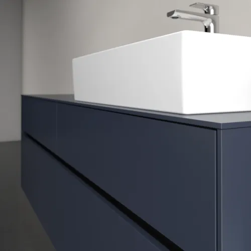 VILLEROY BOCH Toaletní skříňka Collaro, 4 výsuvy, 1600 x 548 x 500 mm, Marine Blue / Marine Blue #C13600VQ, obrázek 5