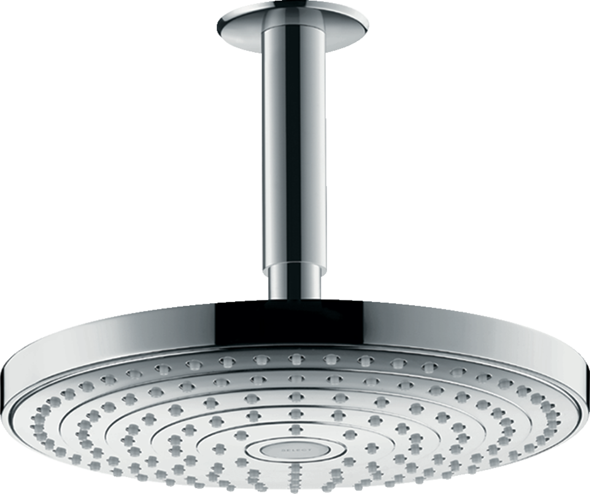 HANSGROHE Raindance Select S Horní sprcha 240 2jet s přívodem od stropu #26467000 - chrom