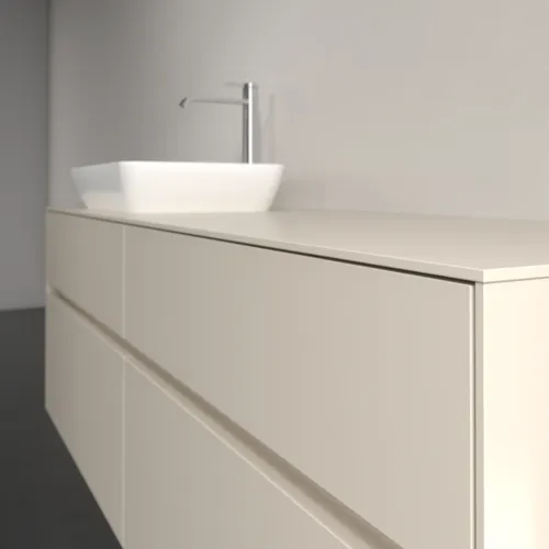 VILLEROY BOCH Toaletní skříňka Collaro, 4 výsuvy, 1600 x 548 x 500 mm, Cashmere Grey / Cashmere Grey #C12100VN, obrázek 5