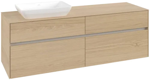 VILLEROY BOCH Toaletní skříňka Collaro, 4 výsuvy, 1600 x 548 x 500 mm, severský dub / severský dub #C12100VJ