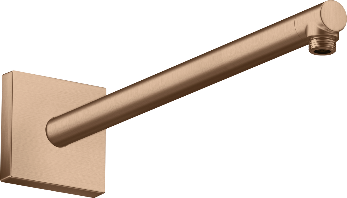 HANSGROHE Sprchové rameno AXOR ShowerSolutions 390 mm úhlové #26436310 - Brushed Red Gold