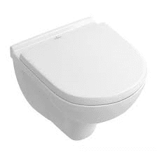 Obrázek VILLEROY & BOCH O.Novo závěsné WC compact Direct Flush se sedátkem SoftClosing 5688HR01 bílá
