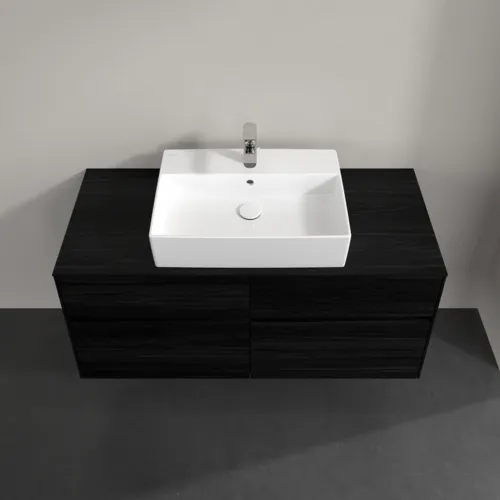 VILLEROY BOCH Toaletní skříňka Collaro, 4 výsuvy, 1200 x 548 x 500 mm, černý dub / černý dub #C12800AB, obrázek 4
