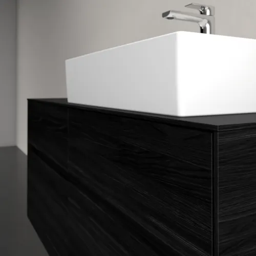VILLEROY BOCH Toaletní skříňka Collaro, 4 výsuvy, 1200 x 548 x 500 mm, černý dub / černý dub #C13000AB, obrázek 5