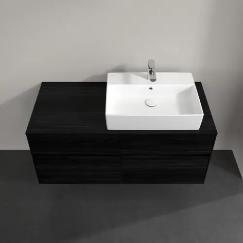 VILLEROY BOCH Toaletní skříňka Collaro, 4 výsuvy, 1200 x 548 x 500 mm, černý dub / černý dub #C13000AB, obrázek 4