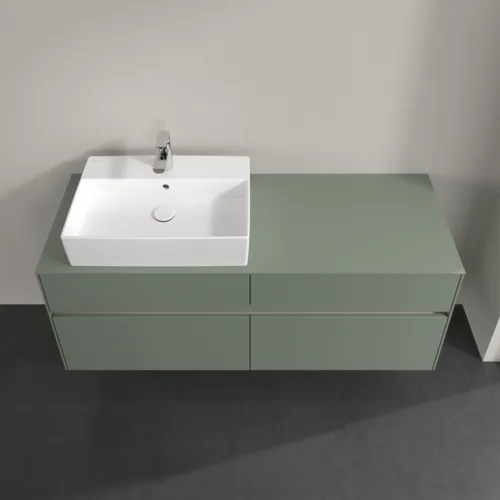 VILLEROY BOCH Toaletní skříňka Collaro, 4 výsuvy, 1400 x 548 x 500 mm, Soft Green / Soft Green #C13200AF, obrázek 4