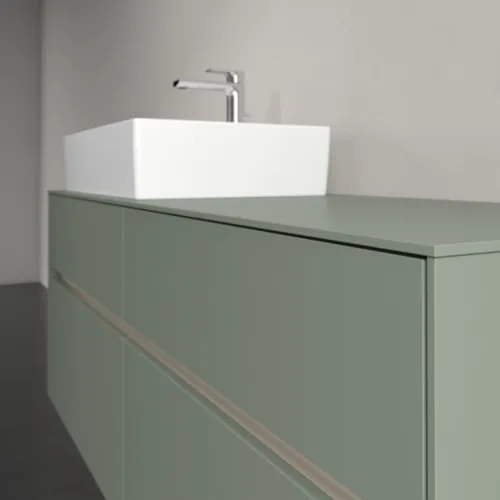 VILLEROY BOCH Toaletní skříňka Collaro, 4 výsuvy, 1400 x 548 x 500 mm, Soft Green / Soft Green #C13200AF, obrázek 5