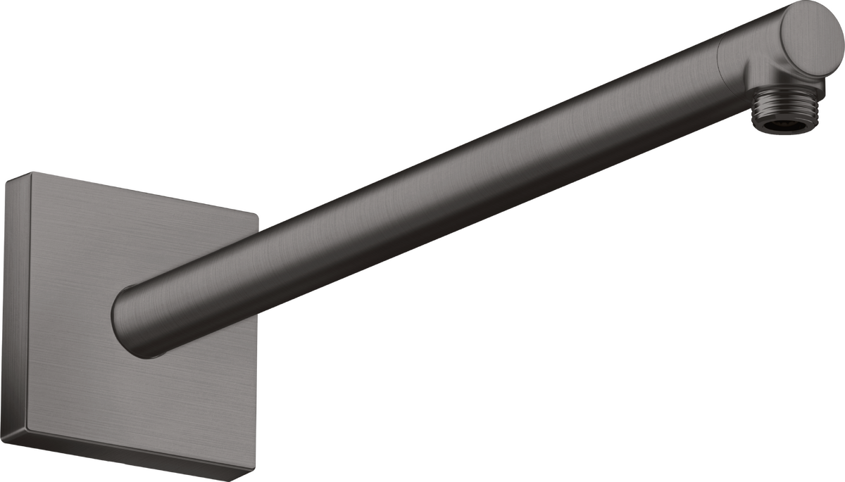 HANSGROHE AXOR ShowerSolutions Sprchové rameno 390 mm, hranaté #26436340 - kartáčovaný černý chrom