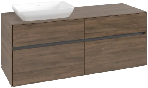 VILLEROY BOCH Toaletní skříňka Collaro, 4 výsuvy, 1400 x 548 x 500 mm, Arizona Oak / Arizona Oak #C11700VH