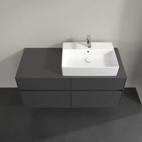 VILLEROY BOCH Collaro toaletní skříňka, 4 výsuvy, 1200 x 548 x 500 mm, Grafit / Grafit #C13000VR, obrázek 4