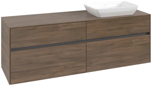VILLEROY BOCH Toaletní skříňka Collaro, 4 výsuvy, 1600 x 548 x 500 mm, Arizona Oak / Arizona Oak #C12200VH