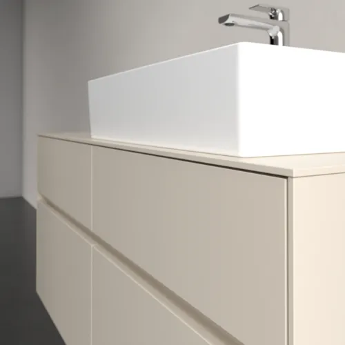 VILLEROY BOCH Toaletní skříňka Collaro, 4 výsuvy, 1200 x 548 x 500 mm, Cashmere Grey / Cashmere Grey #C13000VN, obrázek 5
