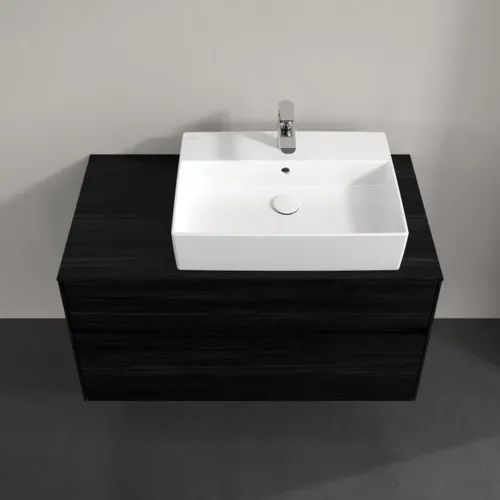 VILLEROY BOCH Toaletní skříňka Collaro, 2 výsuvy, 1000 x 548 x 500 mm, černý dub / černý dub #C12700AB, obrázek 4