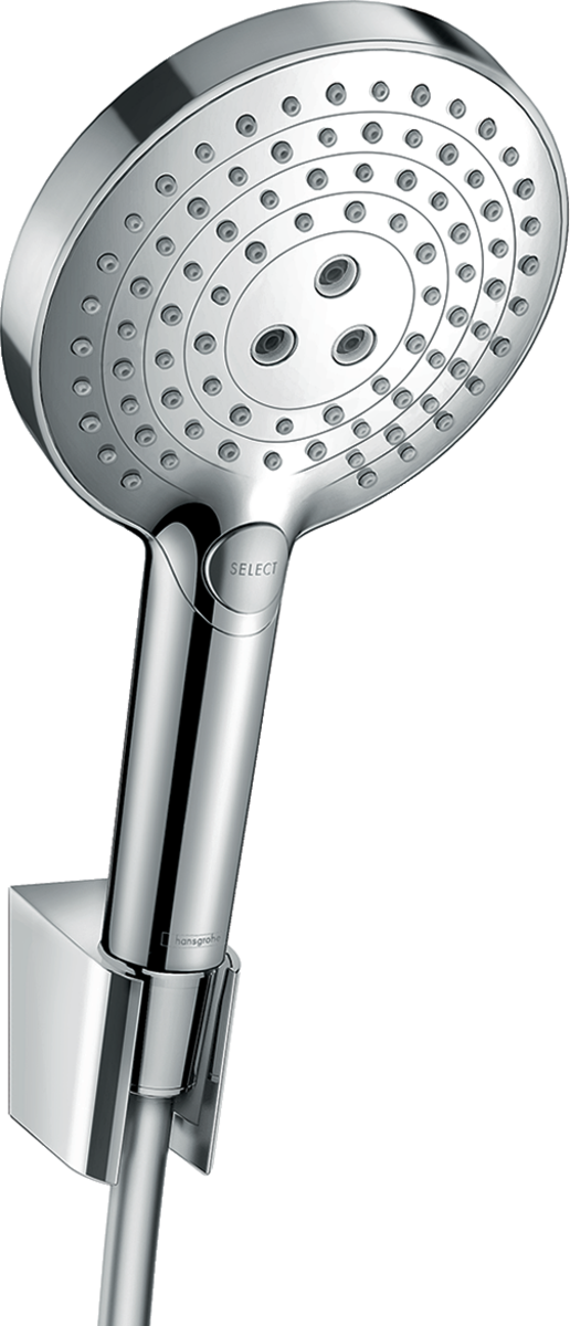 HANSGROHE Raindance Select S sada se sprchovým držákem 120 3jet se sprchovou hadicí 125 cm chrom 26701000