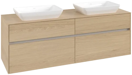 VILLEROY BOCH Toaletní skříňka Collaro, 4 výsuvy, 1600 x 548 x 500 mm, severský dub / severský dub #C12300VJ