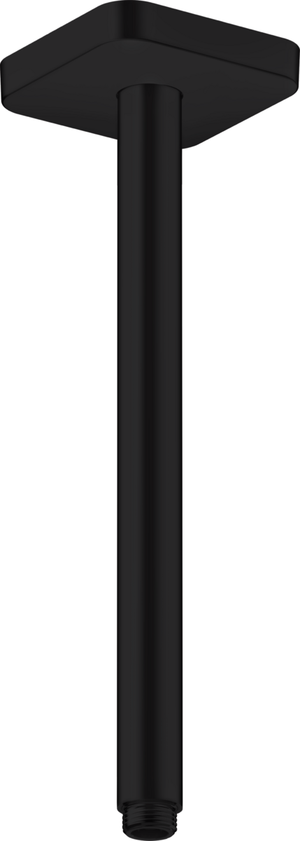 HANSGROHE AXOR ShowerSolutions Přívod od stropu 300 mm softsquare #26966670 - matná černá