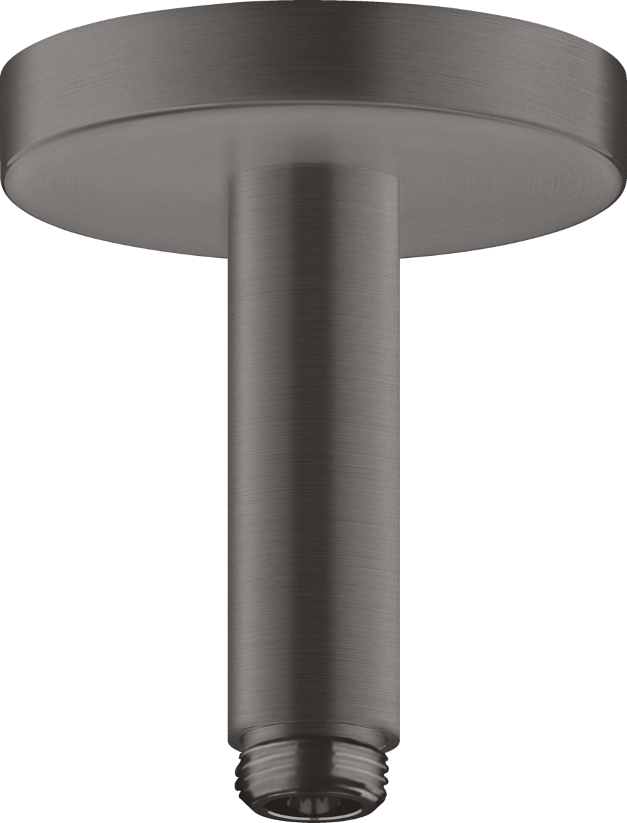 HANSGROHE AXOR ShowerSolutions Přívod od stropu 100 mm #26432340 - kartáčovaný černý chrom