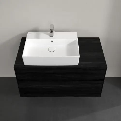 VILLEROY BOCH Toaletní skříňka Collaro, 2 výsuvy, 1000 x 548 x 500 mm, černý dub / černý dub #C12600AB, obrázek 4