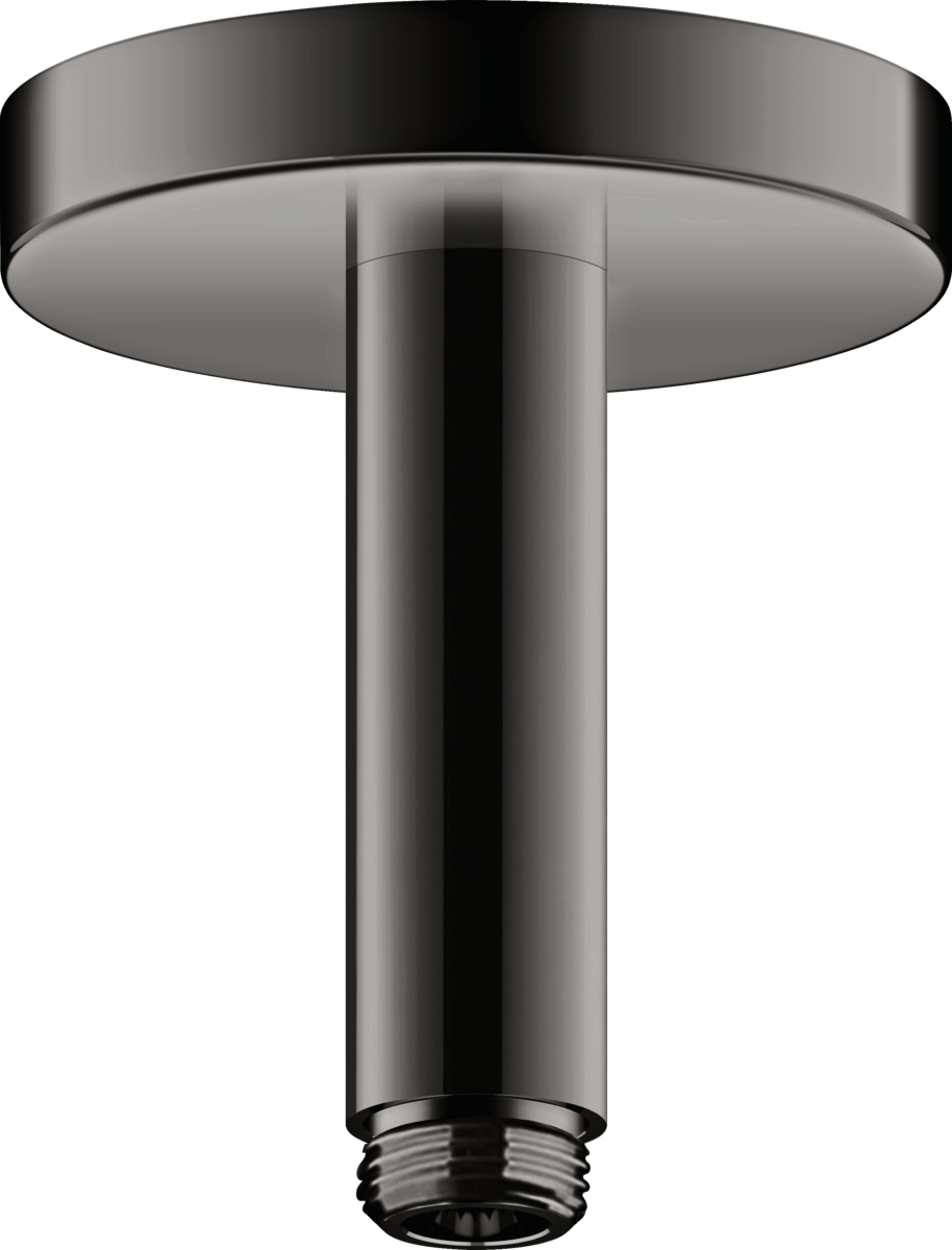 HANSGROHE AXOR Sprchové řešení stropní přípojka 100 mm #26432330 - leštěný černý chrom