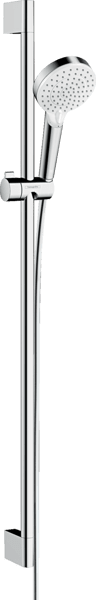 Obrázek HANSGROHE Crometta sprchová sada Vario se sprchovou tyčí 90 cm #26536400 - bílá/chrom