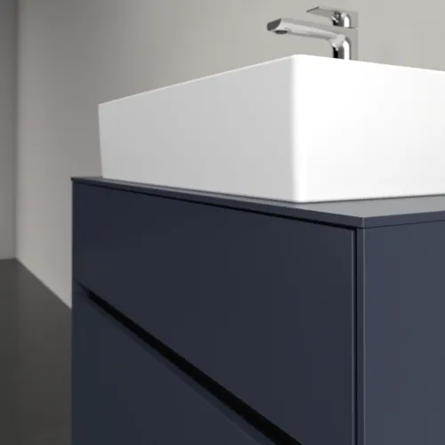 VILLEROY BOCH Toaletní skříňka Collaro, 2 výsuvy, 800 x 548 x 500 mm, Marine Blue / Marine Blue #C12400VQ, obrázek 5