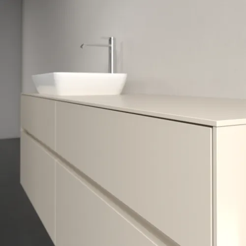 VILLEROY BOCH Toaletní skříňka Collaro, s osvětlením, 4 výsuvy, 1600 x 548 x 500 mm, Cashmere Grey / Cashmere Grey #C121B0VN, obrázek 6