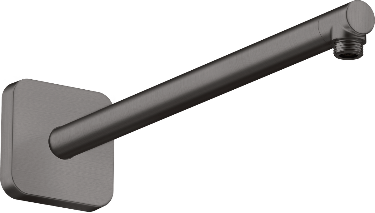 HANSGROHE AXOR ShowerSolutions Sprchové rameno 390 mm, softsquare #26967340 - kartáčovaný černý chrom