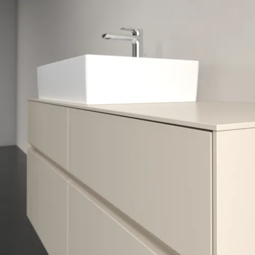 VILLEROY BOCH Toaletní skříňka Collaro, 4 výsuvy, 1200 x 548 x 500 mm, Cashmere Grey / Cashmere Grey #C12900VN, obrázek 5