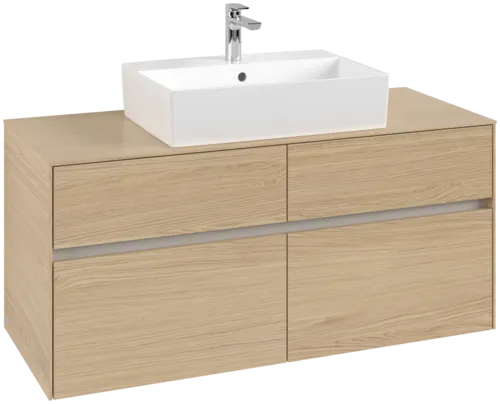 VILLEROY BOCH Toaletní skříňka Collaro, 4 výsuvy, 1200 x 548 x 500 mm, severský dub / severský dub #C12800VJ