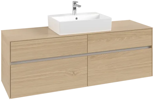 VILLEROY BOCH Toaletní skříňka Collaro, 4 výsuvy, 1600 x 548 x 500 mm, severský dub / severský dub #C13400VJ