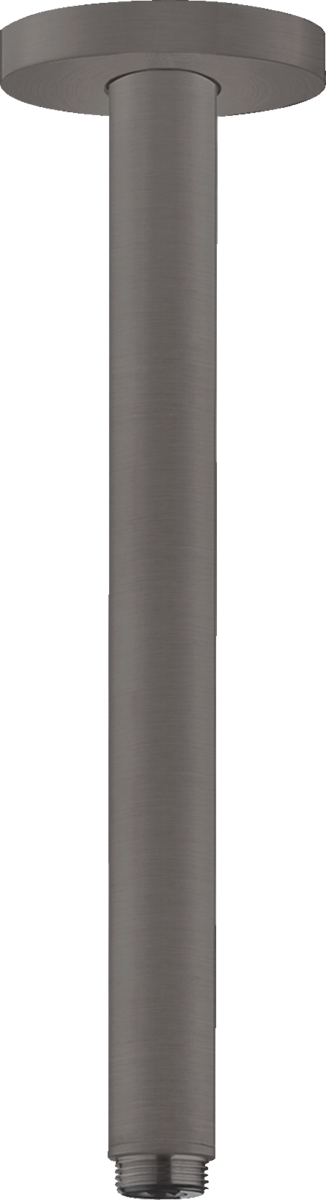 HANSGROHE Přívod od stropu S 30 cm kartáčovaný černý chrom 27389340
