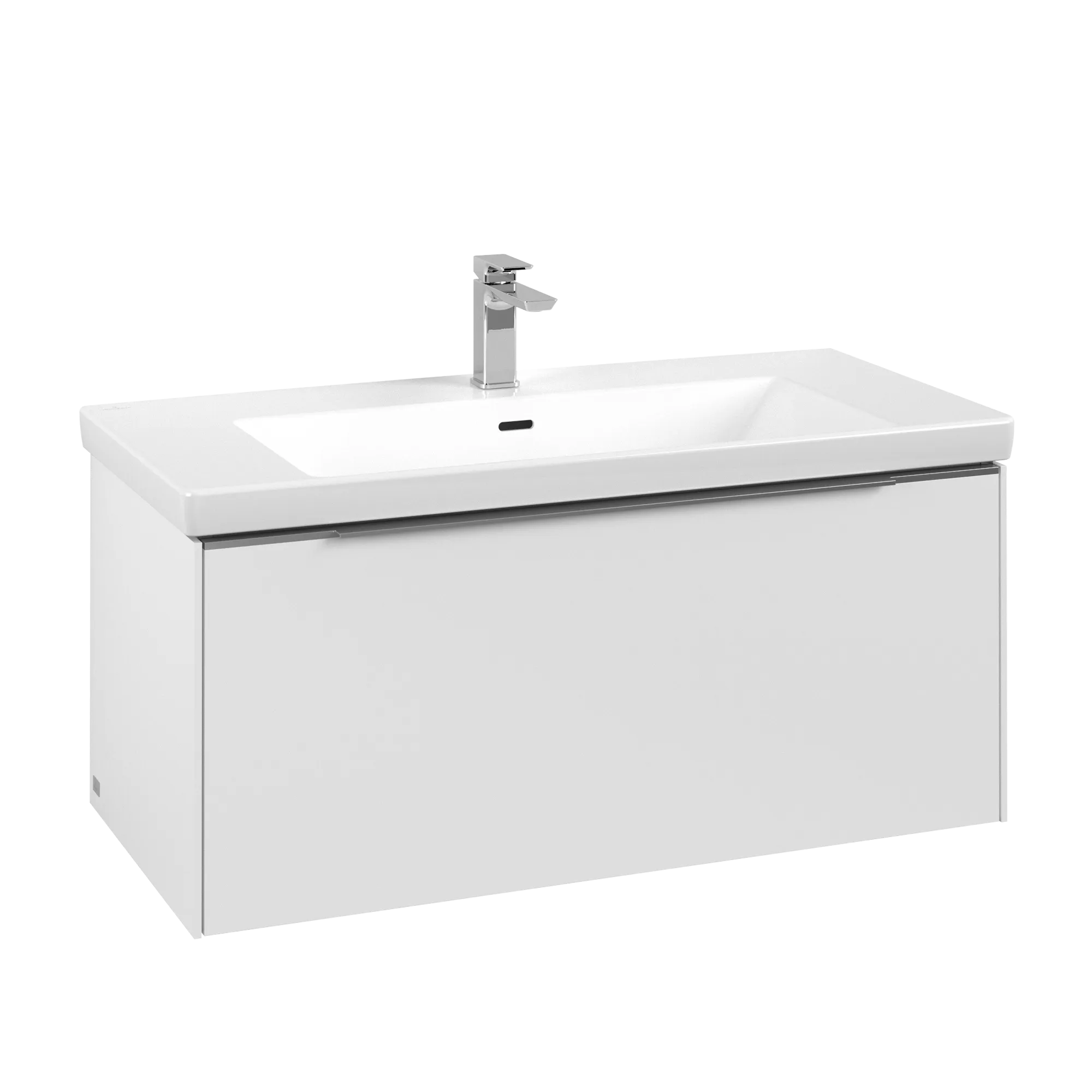 VILLEROY BOCH Subway 3.0 Vanity unit, 1 zásuvka, 973 x 429 x 478 mm, čistě bílá #C56900VF