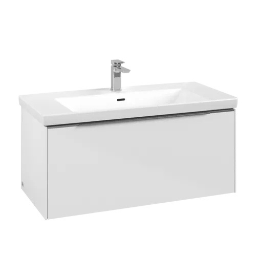 VILLEROY BOCH Subway 3.0 Vanity unit, 1 zásuvka, 973 x 429 x 478 mm, Brilliant White #C56900VE
