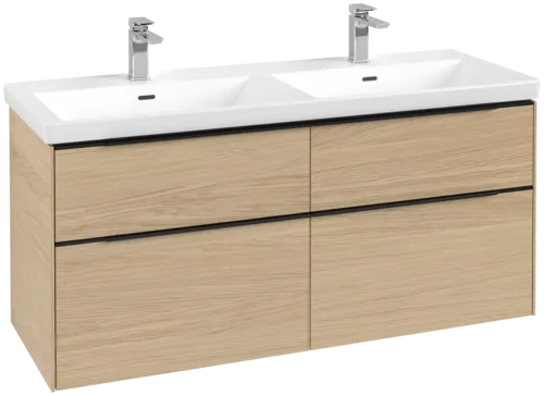 VILLEROY BOCH Vanová skříňka Subway 3.0, 4 výsuvy, 1272 x 576 x 478 mm, severský dub #C56801VJ