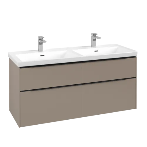 VILLEROY BOCH Subway 3.0 Vanity unit, 4 zásuvky, 1272 x 576 x 478 mm, Taupe #C56801VM