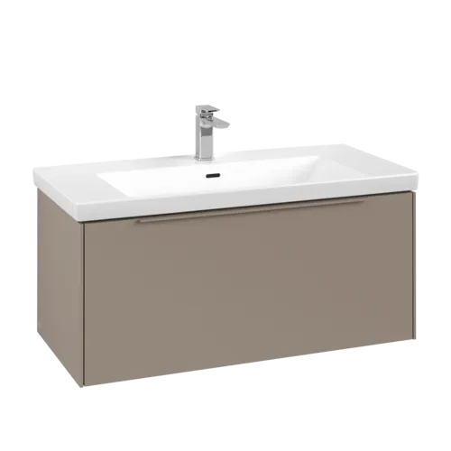 VILLEROY BOCH Subway 3.0 Vanity unit, 1 zásuvka, 973 x 429 x 478 mm, taupe #C56902VM