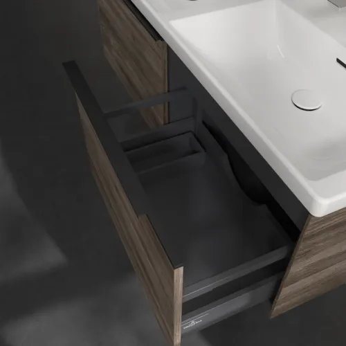 VILLEROY BOCH Subway 3.0 Vanity unit, 2 výsuvy, 1272 x 429 x 478 mm, Stone Oak #C56701RK, obrázek 6