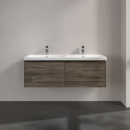 VILLEROY BOCH Subway 3.0 Vanity unit, 2 výsuvy, 1272 x 429 x 478 mm, Stone Oak #C56701RK, obrázek 3