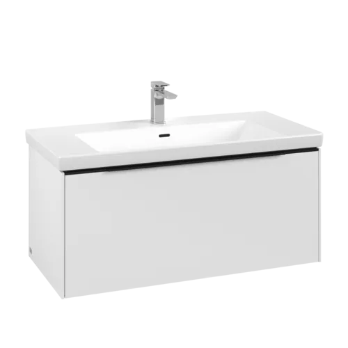 VILLEROY BOCH Subway 3.0 Vanity unit, 1 zásuvka, 973 x 429 x 478 mm, čistě bílá #C56901VF