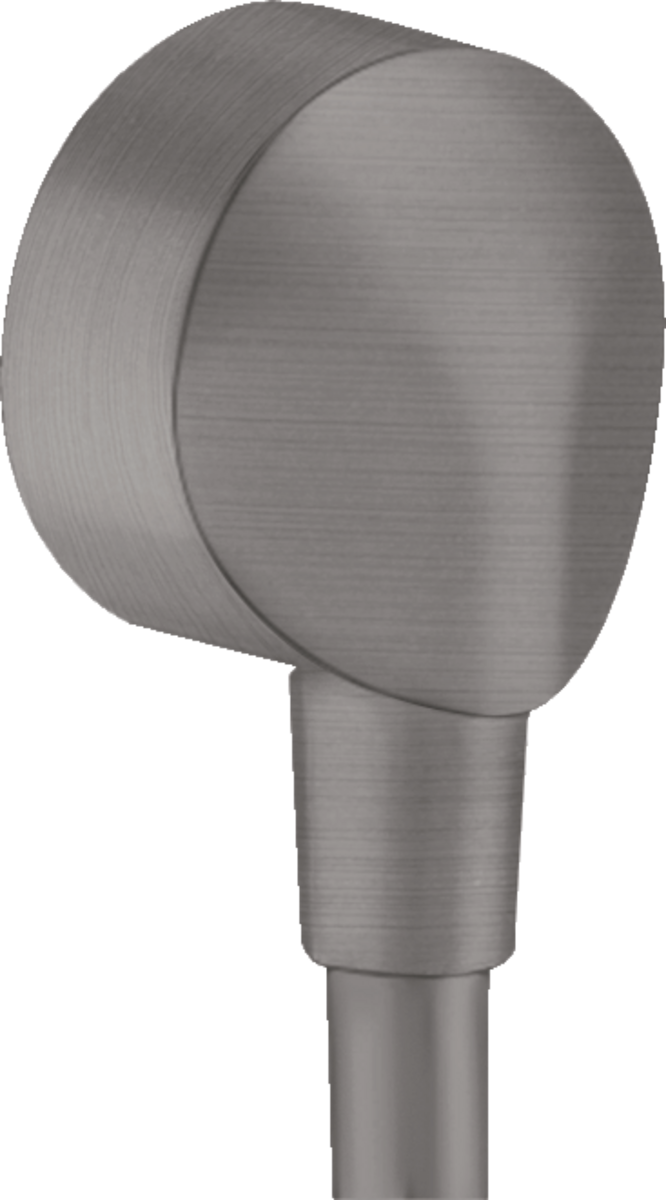 HANSGROHE FixFit Přípojka hadice E bez zpětného ventilu #27454340 - kartáčovaný černý chrom