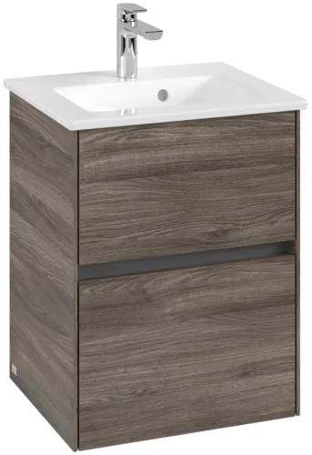 VILLEROY BOCH Toaletní skříňka Collaro, 2 výsuvy, 472 x 609,5 x 404 mm, dub kamenný #C14100RK