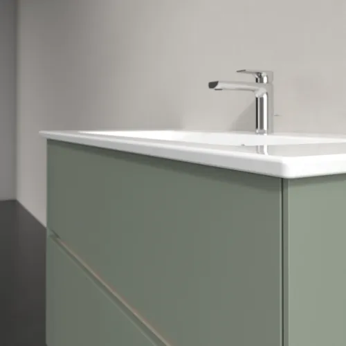 VILLEROY BOCH Toaletní skříňka Collaro, s osvětlením, 2 výsuvy, 961 x 610 x 480 mm, Soft Green #C145B0AF, obrázek 6